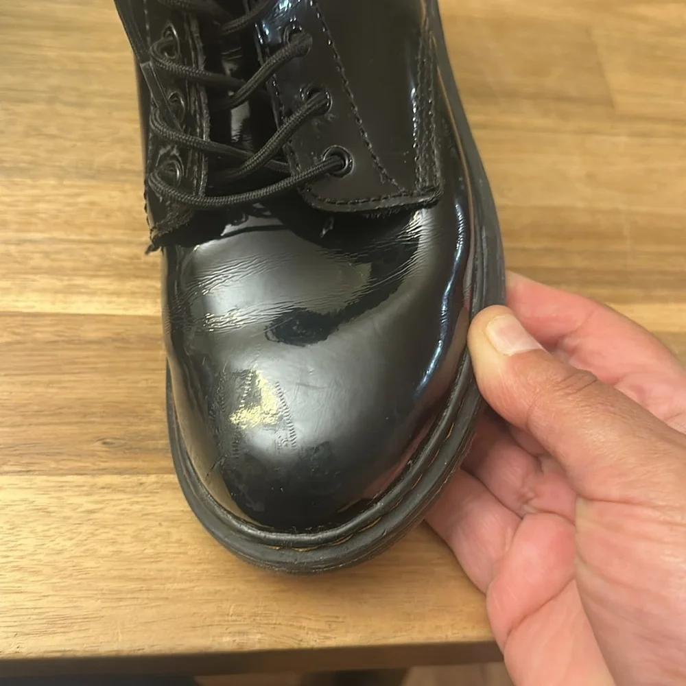 DR MARTENS 1460 kids gloss boots